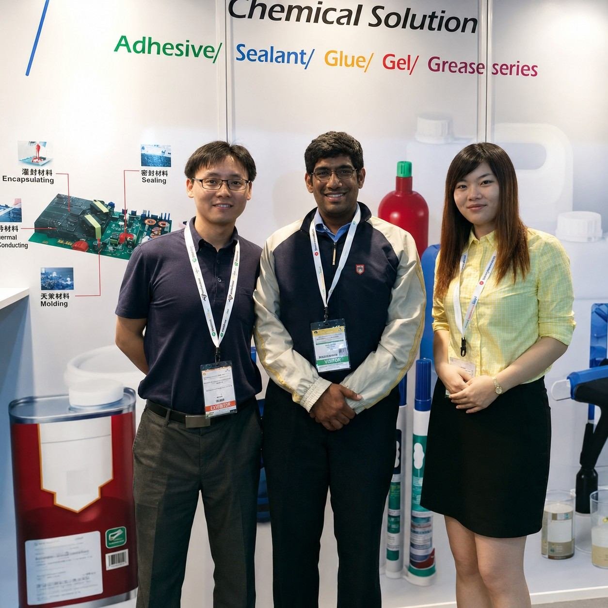 CHEMPU booth partners exhibition