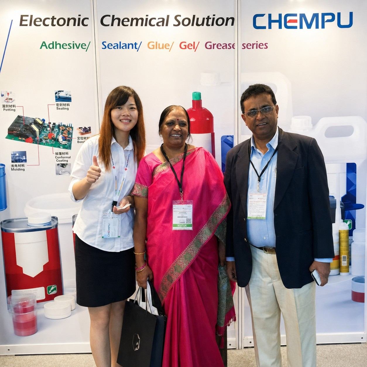 CHEMPU customer meeting global partner