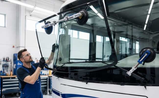PA-1801 commercial coach and bus structural windshield glazing