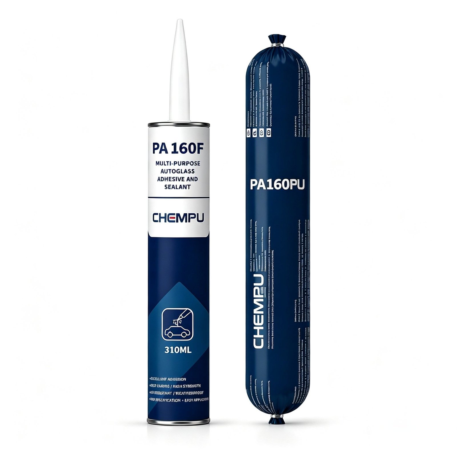 PA-160F 1-hour fast curing safe drive-away auto glass adhesive